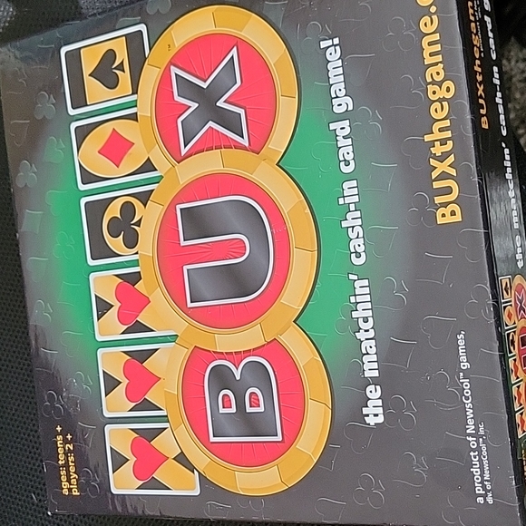 BUX Games Bux Game Nib Signed By Inventor Poshmark